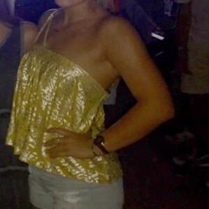 Anthropology One Strap Shoulder Tank